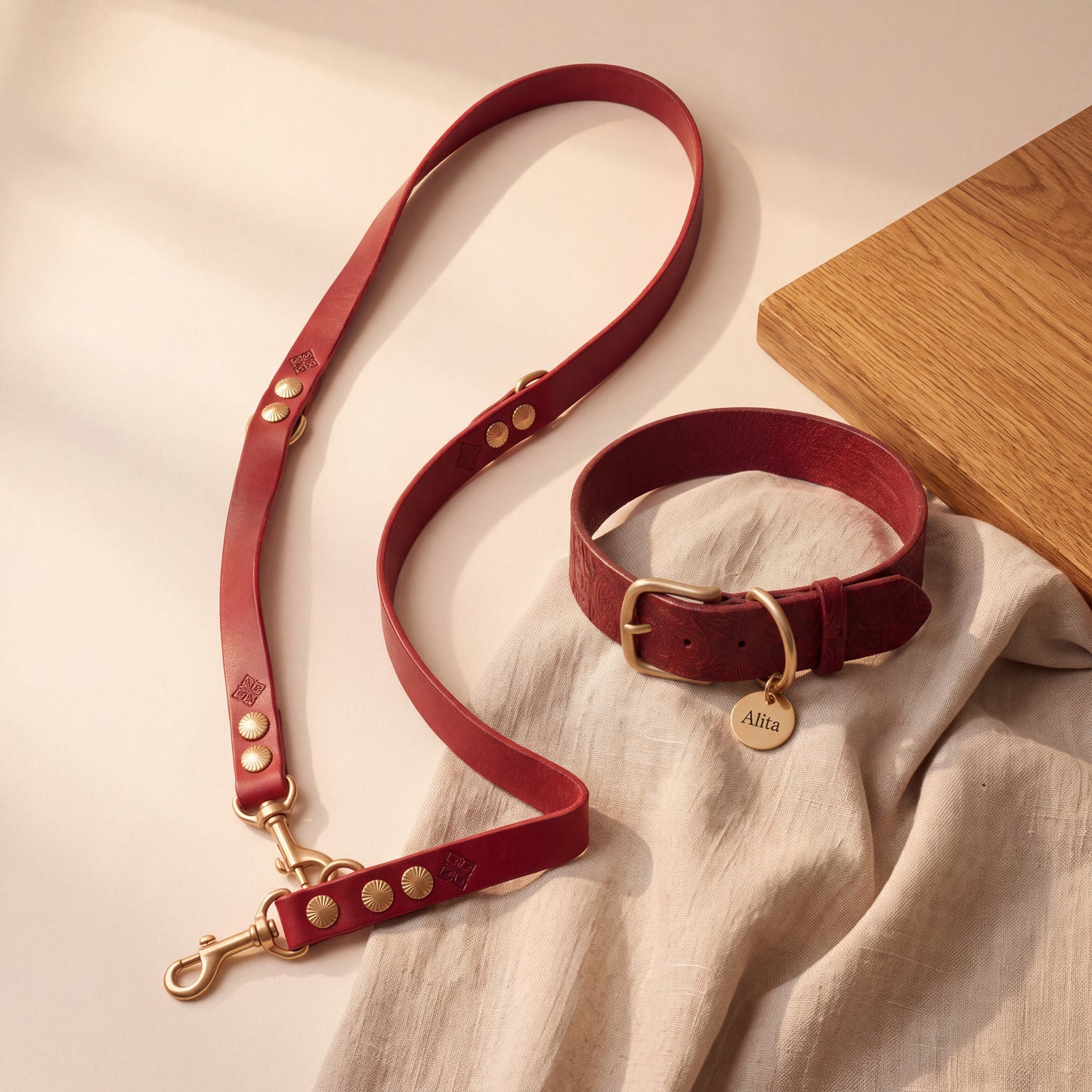 Set Cognac Wide – Necklace & Pendant