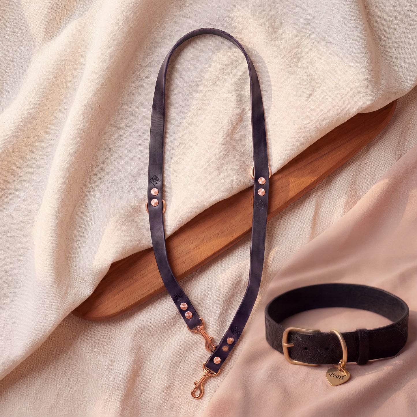 Set Cognac Wide – Necklace & Pendant